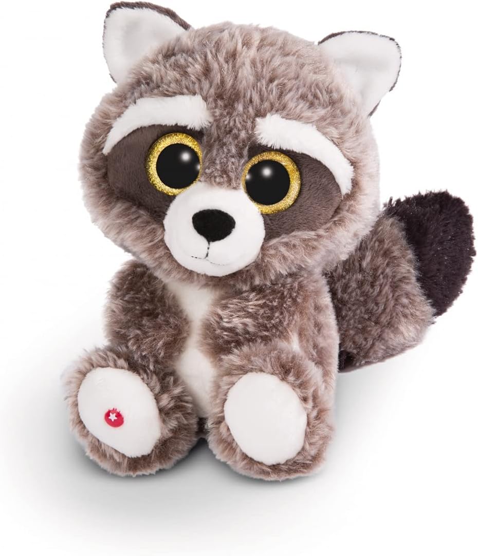NICI 45569 GLUBSCHIS Cuddly Toy Racoon Clooney 25cm - Image 6