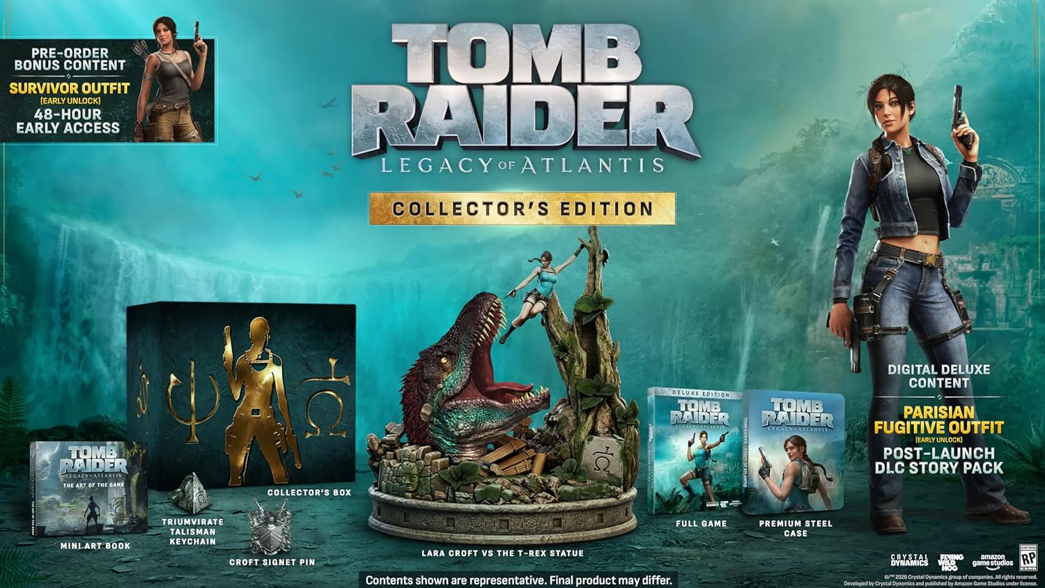 Tomb Raider: Legacy of Atlantis Collector's Edition - (Playstation 5) - Image 4