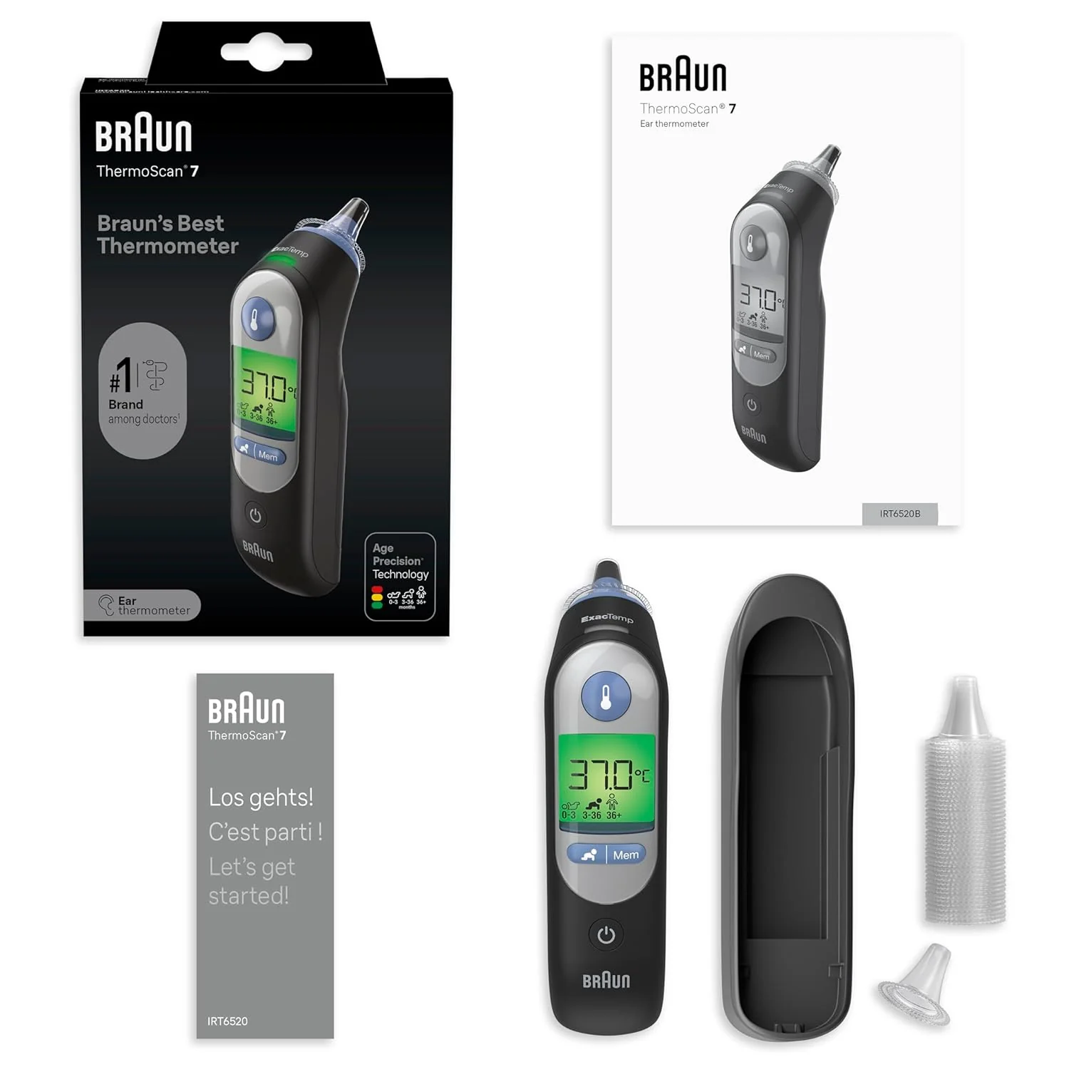 Braun Thermometer ThermoScan 7 IRT6520B - Image 6