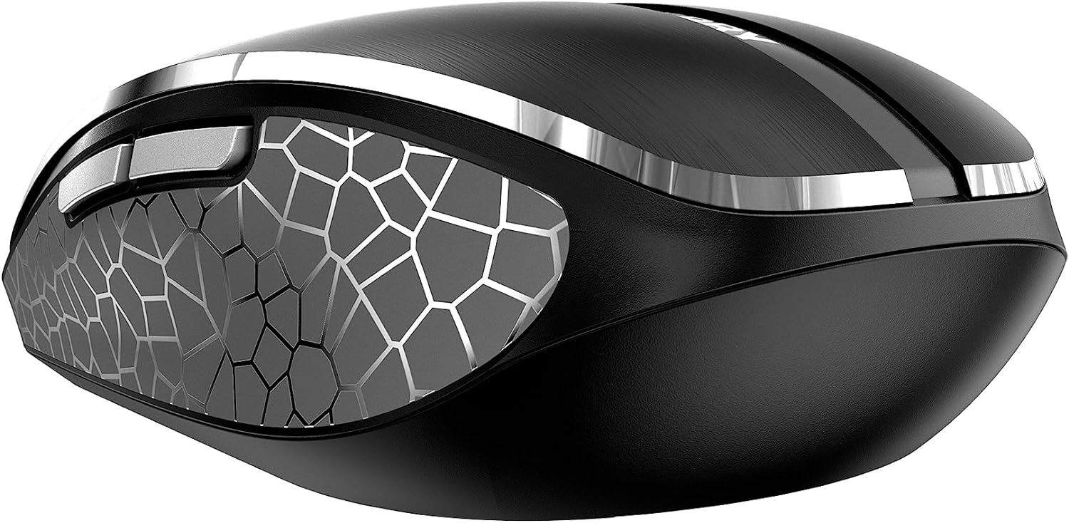 CHERRY MW 8C ERGO, wireless and rechargeable mouse, ergonomic right-handed mouse, Bluetooth® or radio connection, AES-128 encrypted, high-precision sensor - Image 4