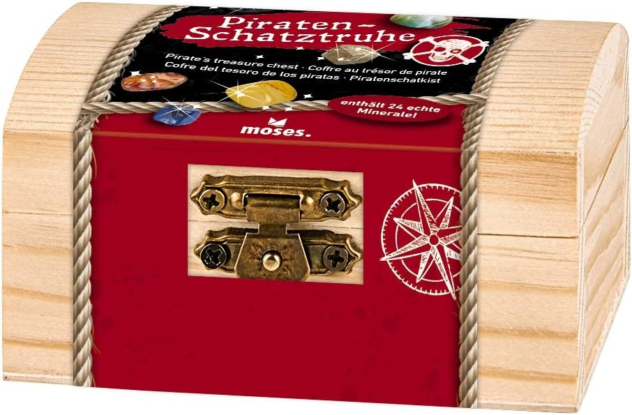 moses 35027 Pirate Treasure Chest in Display, Wood - Image 3