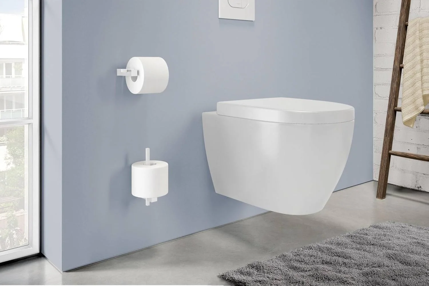 Zack Carvo Toiletrolhouder Wit - Image 4