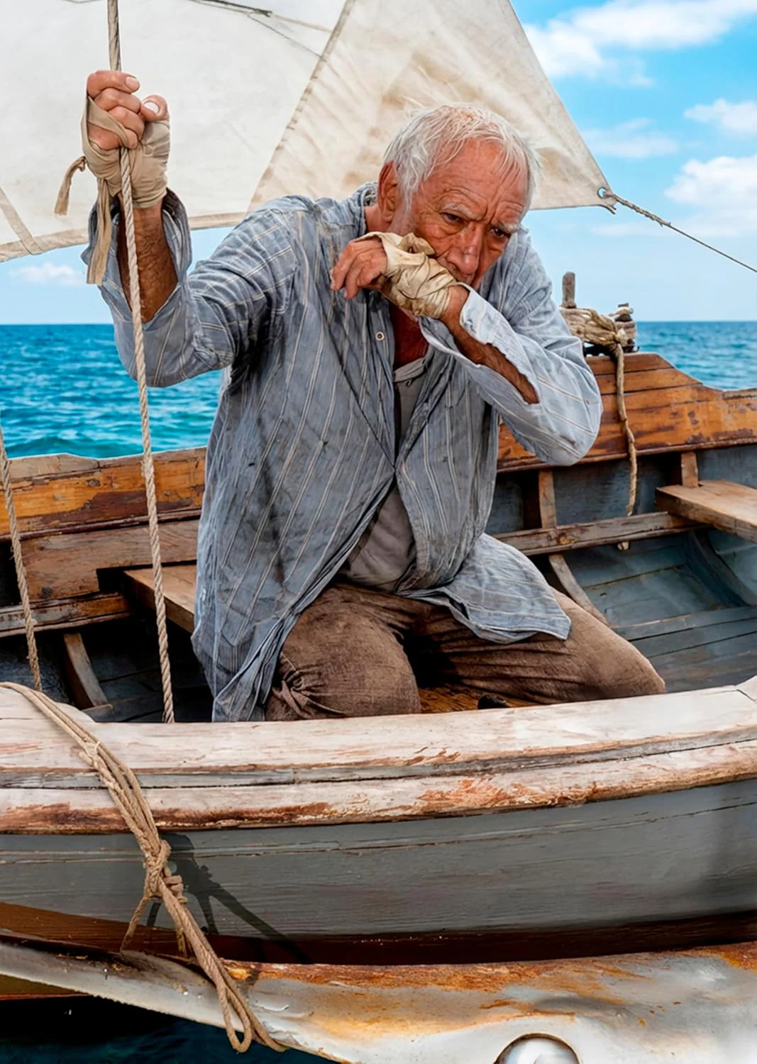 Der alte Mann und das Meer - mit Anthony Quinn (The Old Man and the Sea) - nach dem Roman von Ernest Hemingway - Image 3