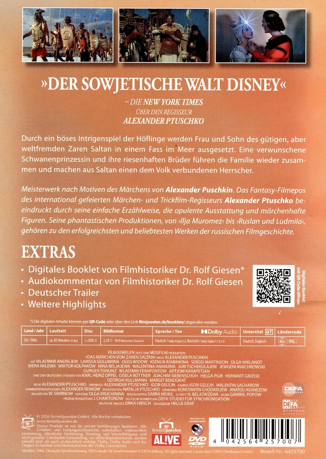 Das Märchen vom Zaren Saltan (DEFA Filmjuwelen - Image 2