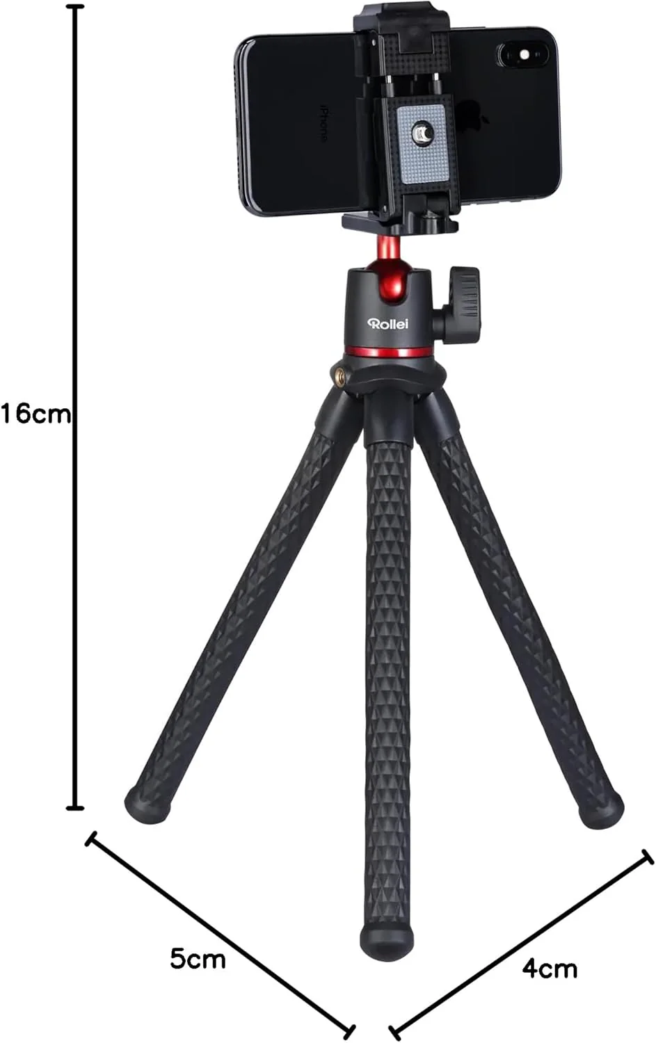 Rollei - Flexible Tripod Monkey Pod 2, Black - Image 2