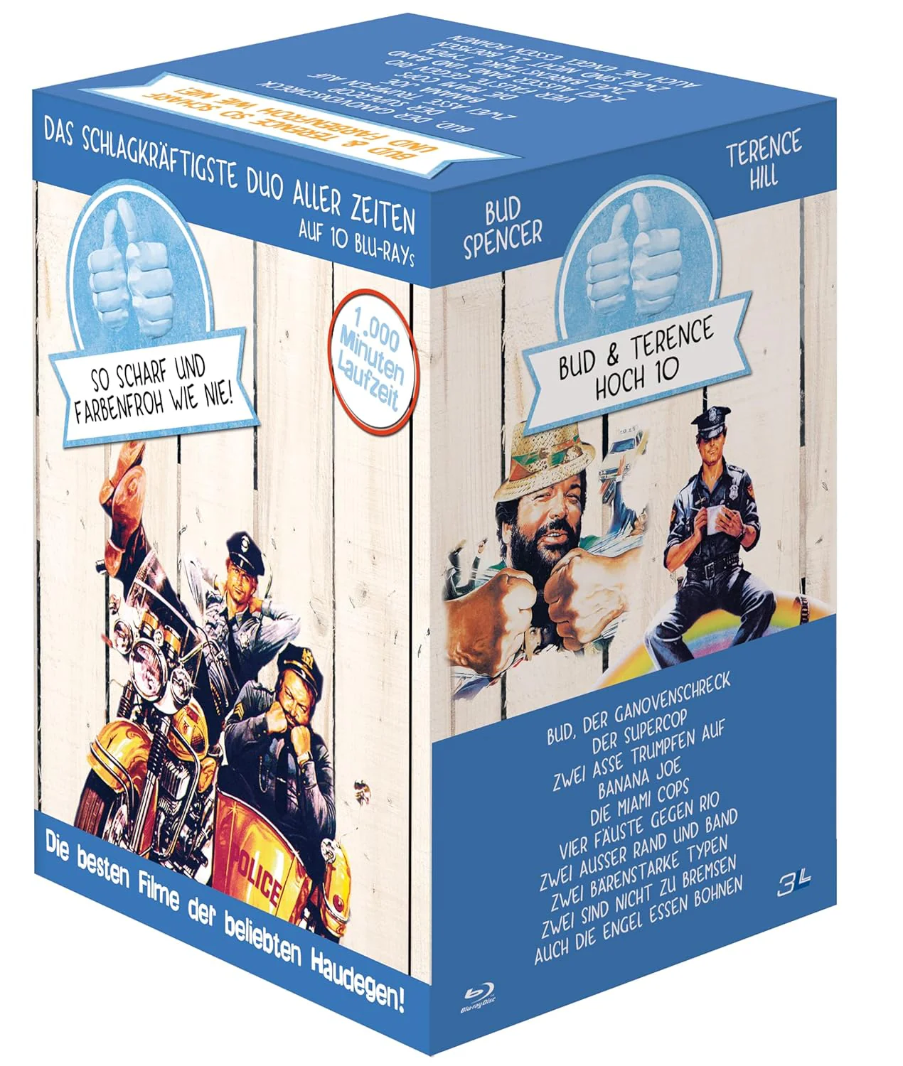 BUD SPENCER & TERENCE HILL Hoch 10 - 10er Blu-ray Haudegen-Box - Image 2