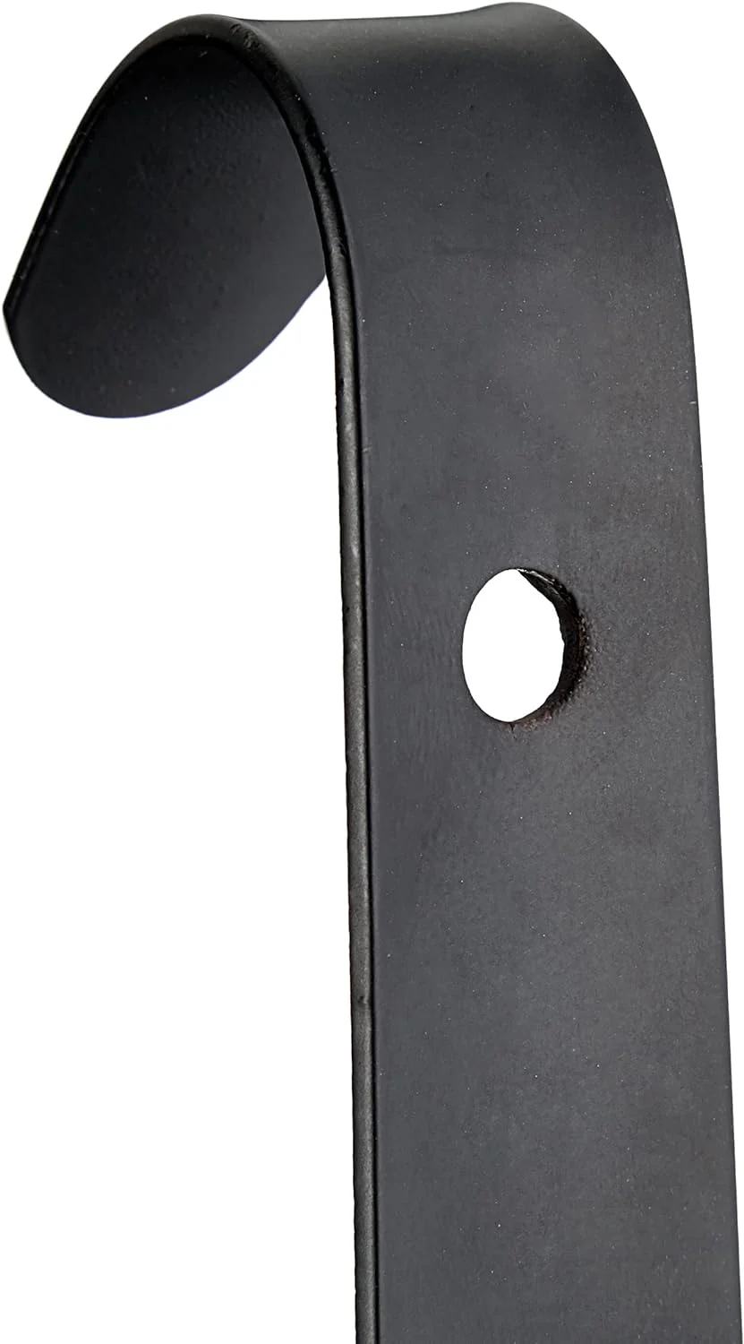 Relaxdays Comfy Metal Shoehorn, Sturdy, 60cm Long, Large Shoe Horn, Hanging, With Handle, Black, Iron, 60 x 4 x 4 cm - Image 2