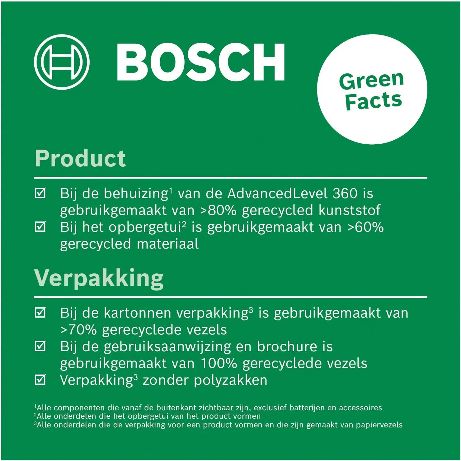 Bosch Advancedlevel 360 - 360Ý Kruislijnlaser - Inclusief Opbergetui En Batterijen - Image 5