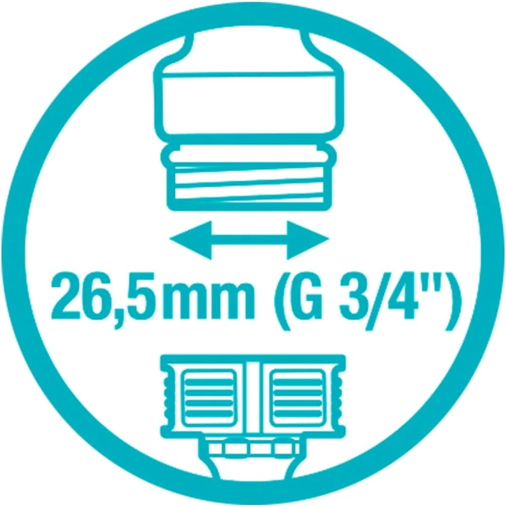 Hose Gardena 18221-20 Adaptor Male Plug 3/4`` - Image 2