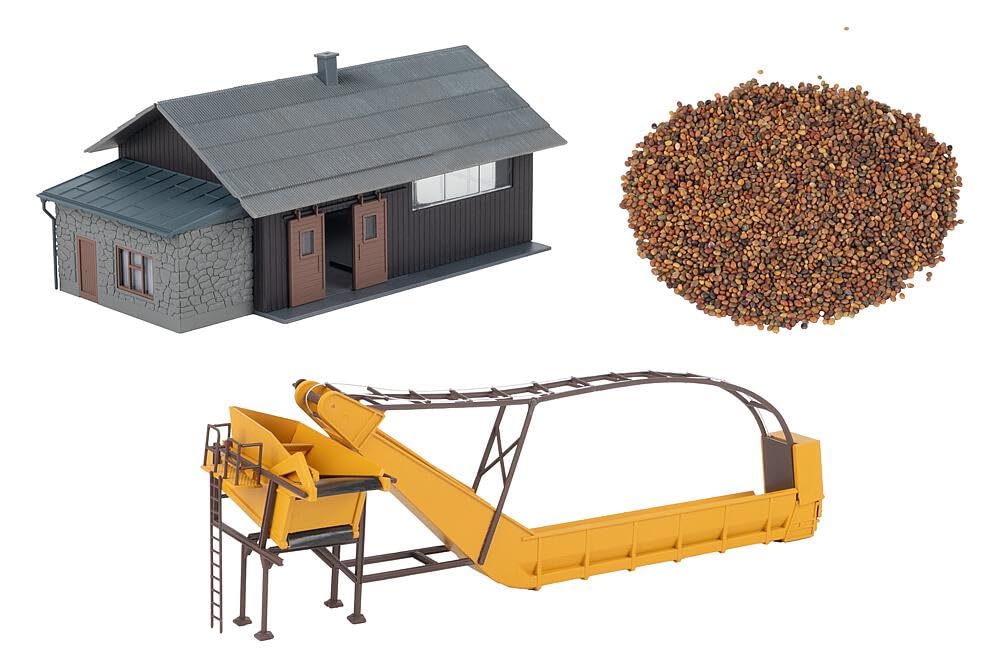 Faller 191841 Storage Shed with Conveyor Belt - Track Gauge H0