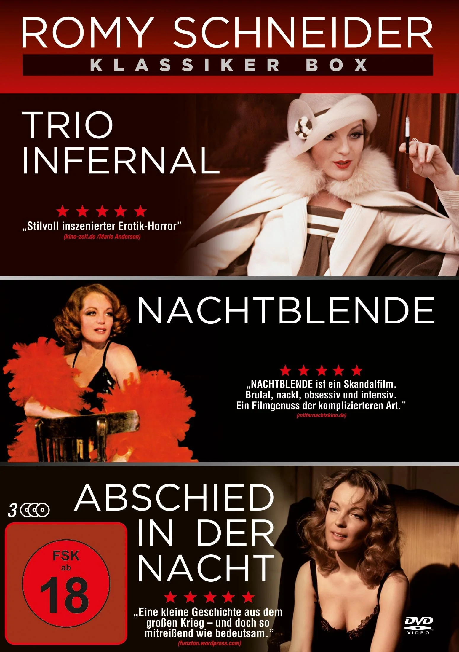 Romy Schneider Kla Iker Box (3 Dvd