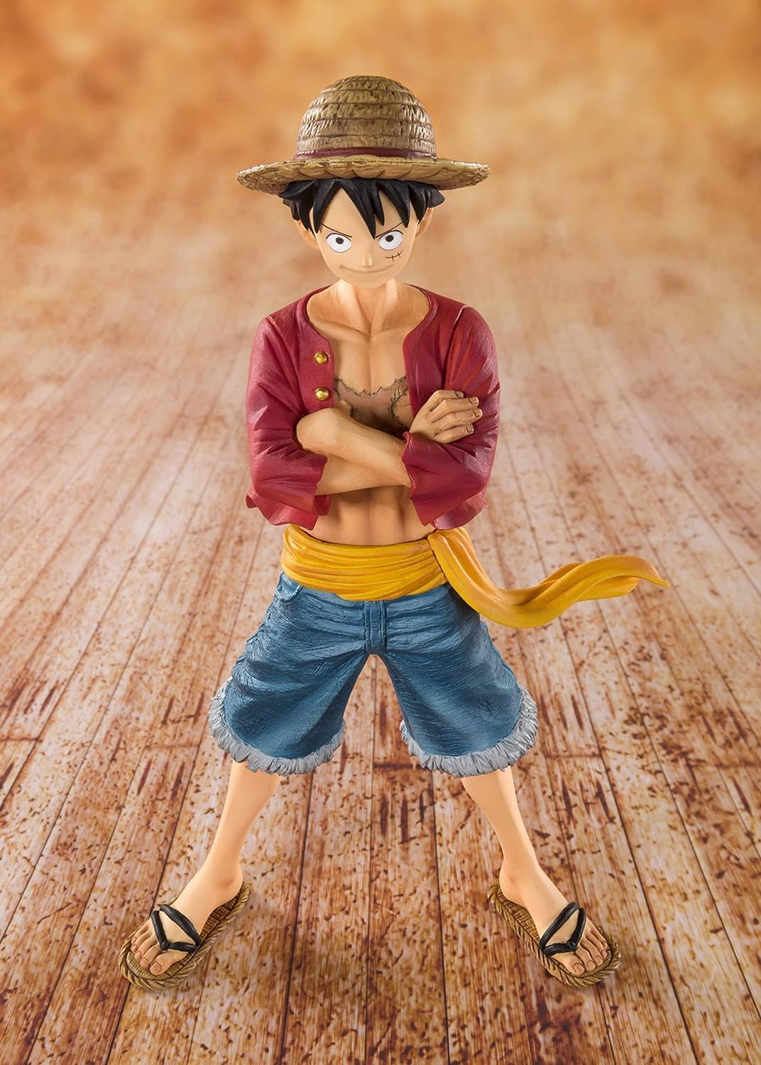 TAMASHII NATIONS - One Piece - Straw Hat Luffy, Bandai Spirits FiguartsZERO Collectible Figure - Image 2