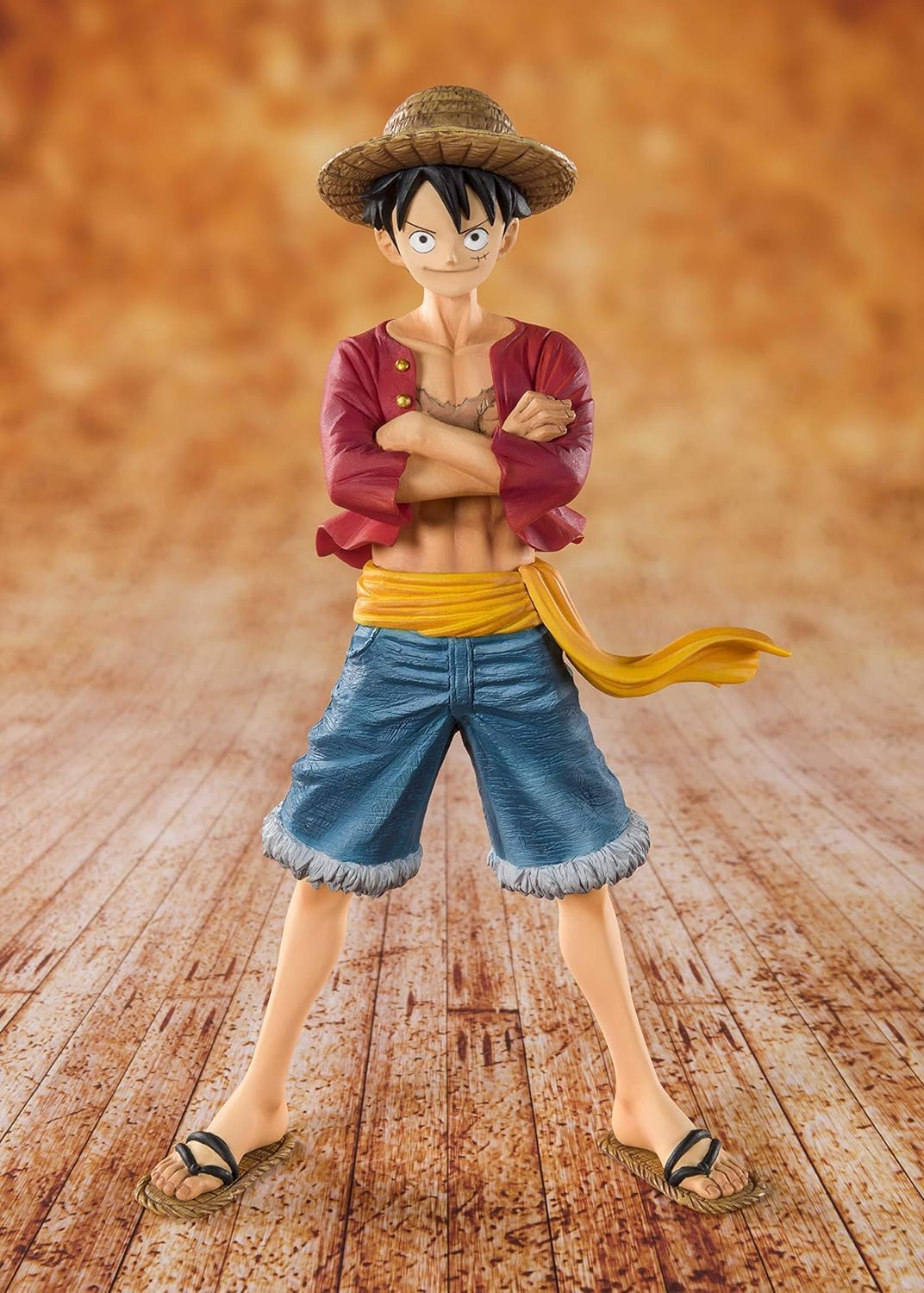 TAMASHII NATIONS - One Piece - Straw Hat Luffy, Bandai Spirits FiguartsZERO Collectible Figure - Image 5