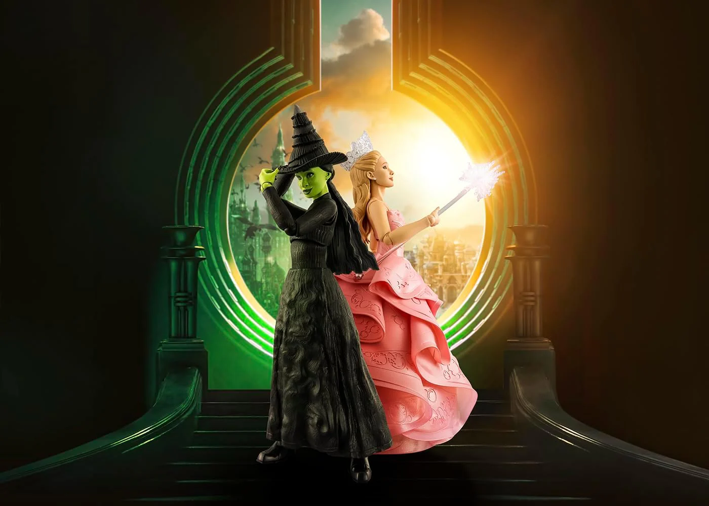 TAMASHII NATIONS - Wicked - Glinda S.H.Figuarts Action Figure - Image 3
