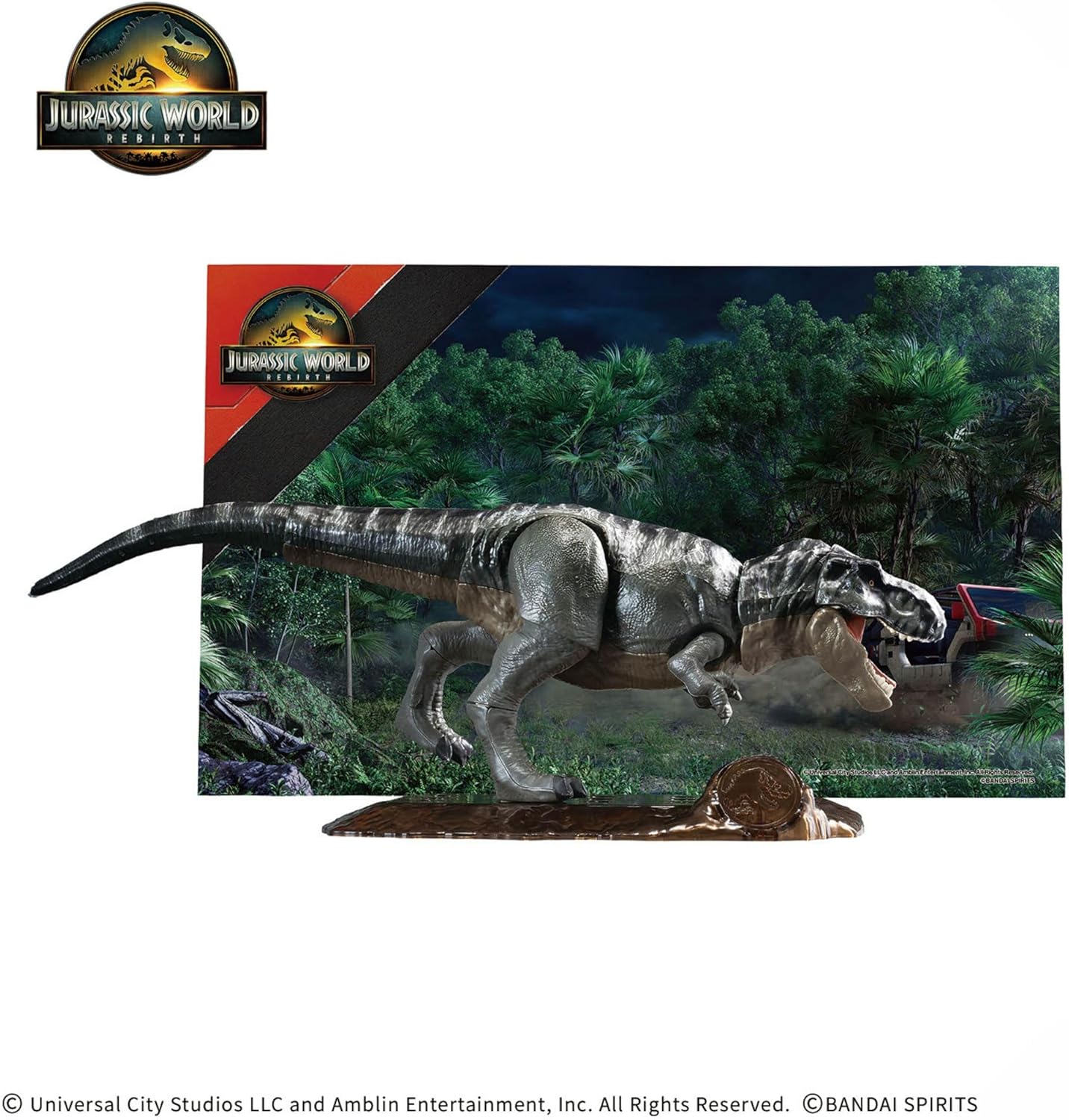 Bandai Hobby | Plannosaurus Jurassic World T. Rex Model Kit | Official Bandai Dinosaur Figure | Easy Snap‑Fit Assembly, No Glue or Paint Required - Image 3