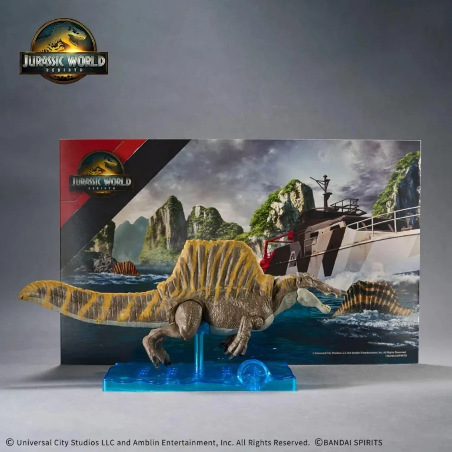 BANDAI Hobby - Jurassic World - Spinosaurus - Jurassic Collaboration Plannosaurus Dinosaurier Modellbausatz - Image 3