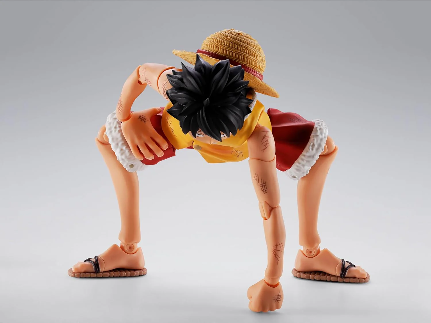 One Piece S.H.Figuarts Action Figure Monkey D. Luffy Marineford 15 cm - Image 2