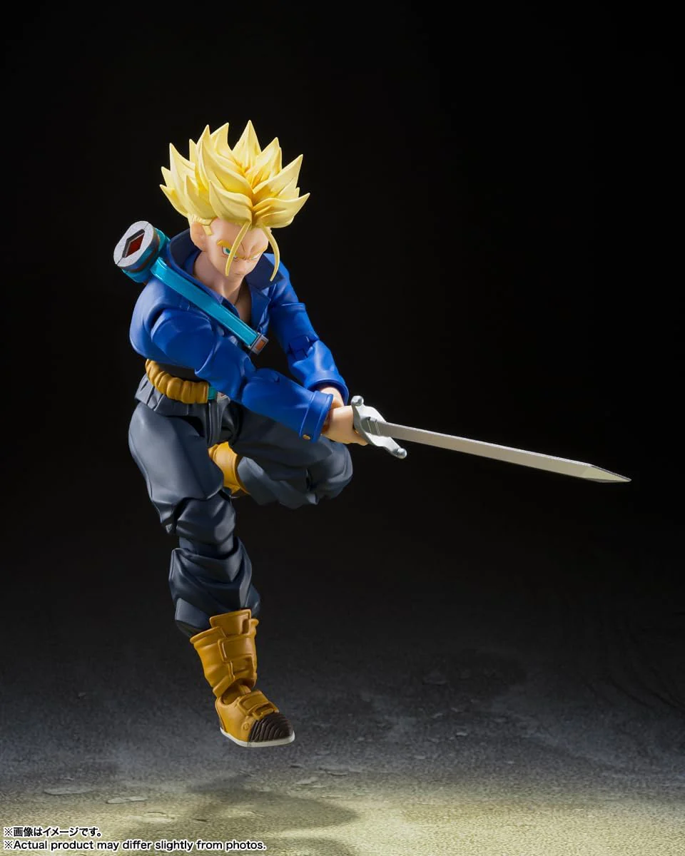 Dragon Ball Z S.H. Figuarts Action Figure Super Saiyan Trunks The Boy From The Future 14 Cm - Image 3