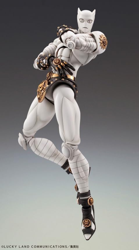 Medicos Entertainment Super Action Figur, JoJo's Bizarre Adventure Part 4, Killer Queen, ca. 6,1 Zoll (155 mm), PVC, ABS & Nylon, vorbemalte Actionfigur - Image 5