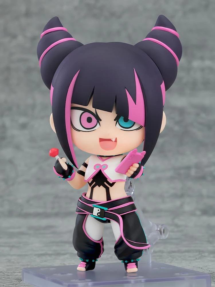 Good Smile Company Serie "Street Fighter" Juri-chan, non scala, plastica, action figure preverniciate - Image 2