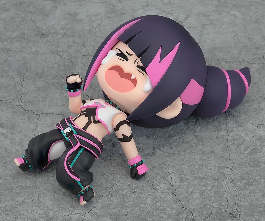 Good Smile Company Serie "Street Fighter" Juri-chan, non scala, plastica, action figure preverniciate - Image 3