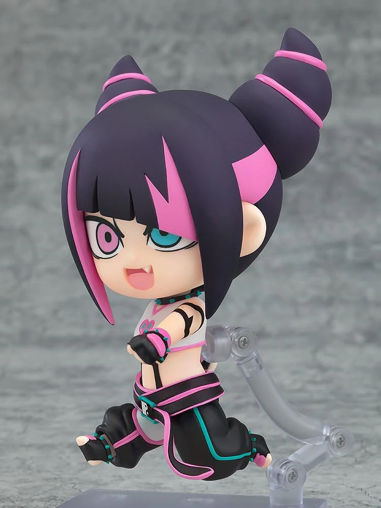 Good Smile Company Serie "Street Fighter" Juri-chan, non scala, plastica, action figure preverniciate - Image 6