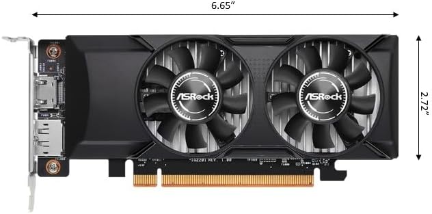 Asrock Intel Arc A310 Low Profile 4Gb Gddr6 Graphics Card, 2000 Mhz Base Clock, Dual Fan, 1X Displayports / 1X Hdmi Port - Image 7