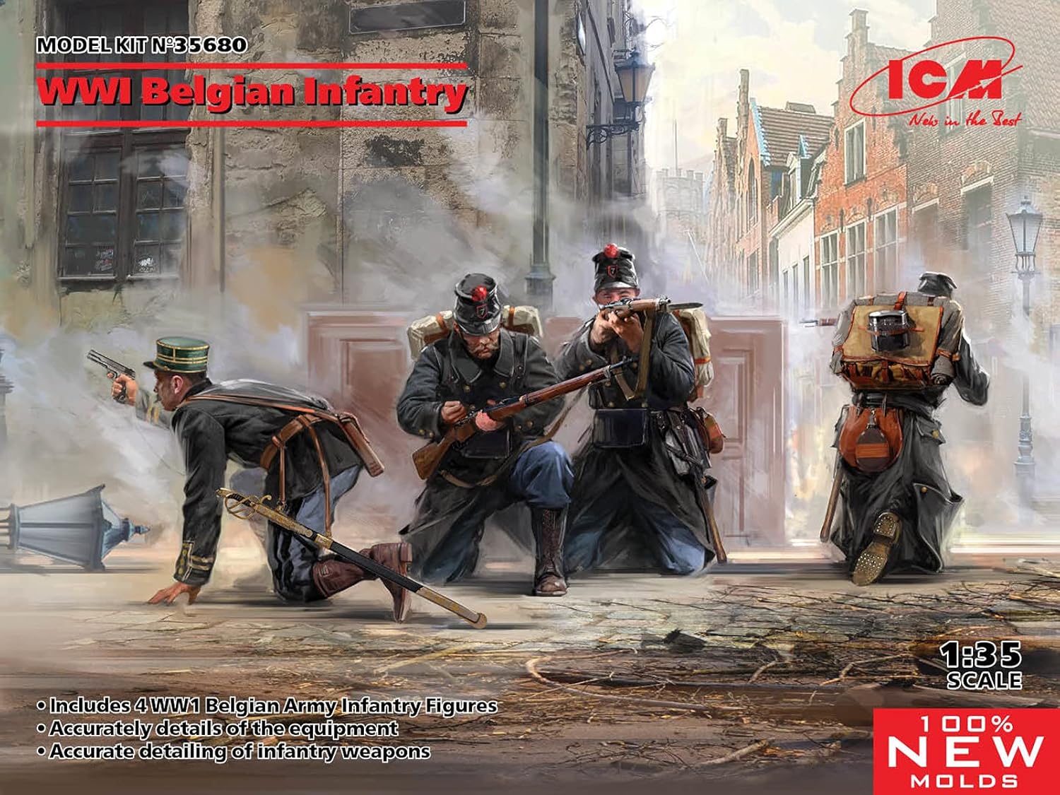ICM 1:35 - Fanteria belga della prima guerra mondiale - Image 4
