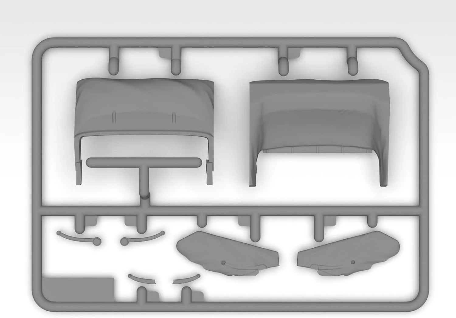 ICM - Modello Auto Typ 320 (w142) Cabriolet B German Passenger Car |icm|35543| 1:35 Modellino Char Promo - Image 6