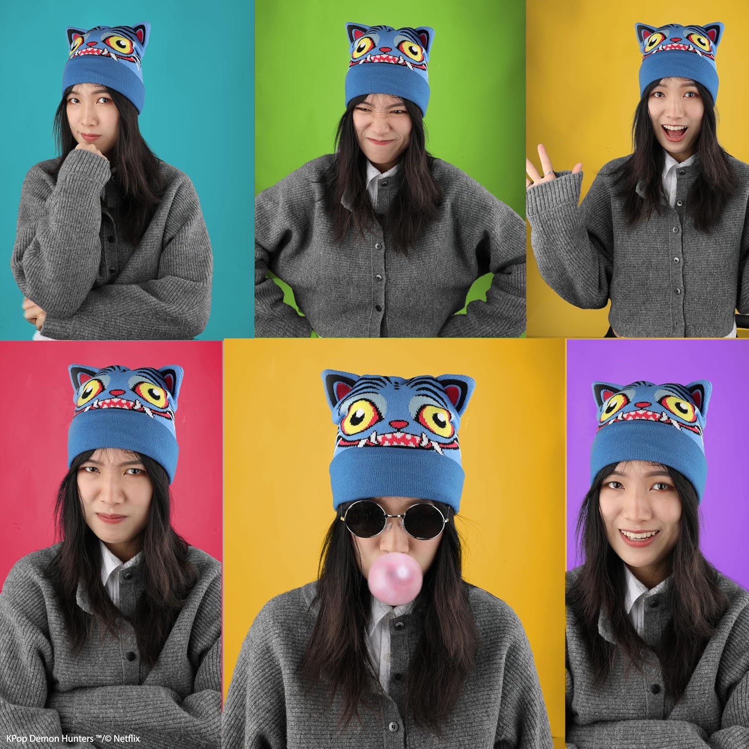 Cinereplicas Kpop Demon Hunters - Bonnet - Derpy - Licence officielle - Image 3