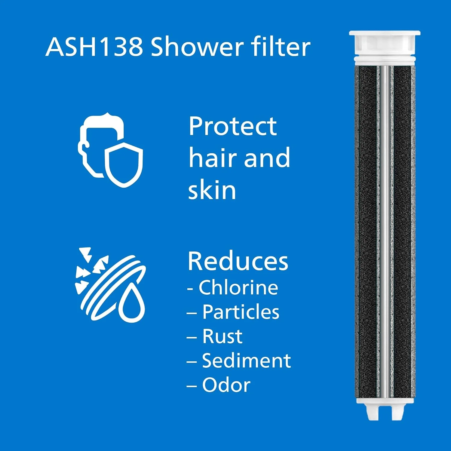 Philips ASH1516BK/10 Duschbrause mit Fil - Image 2