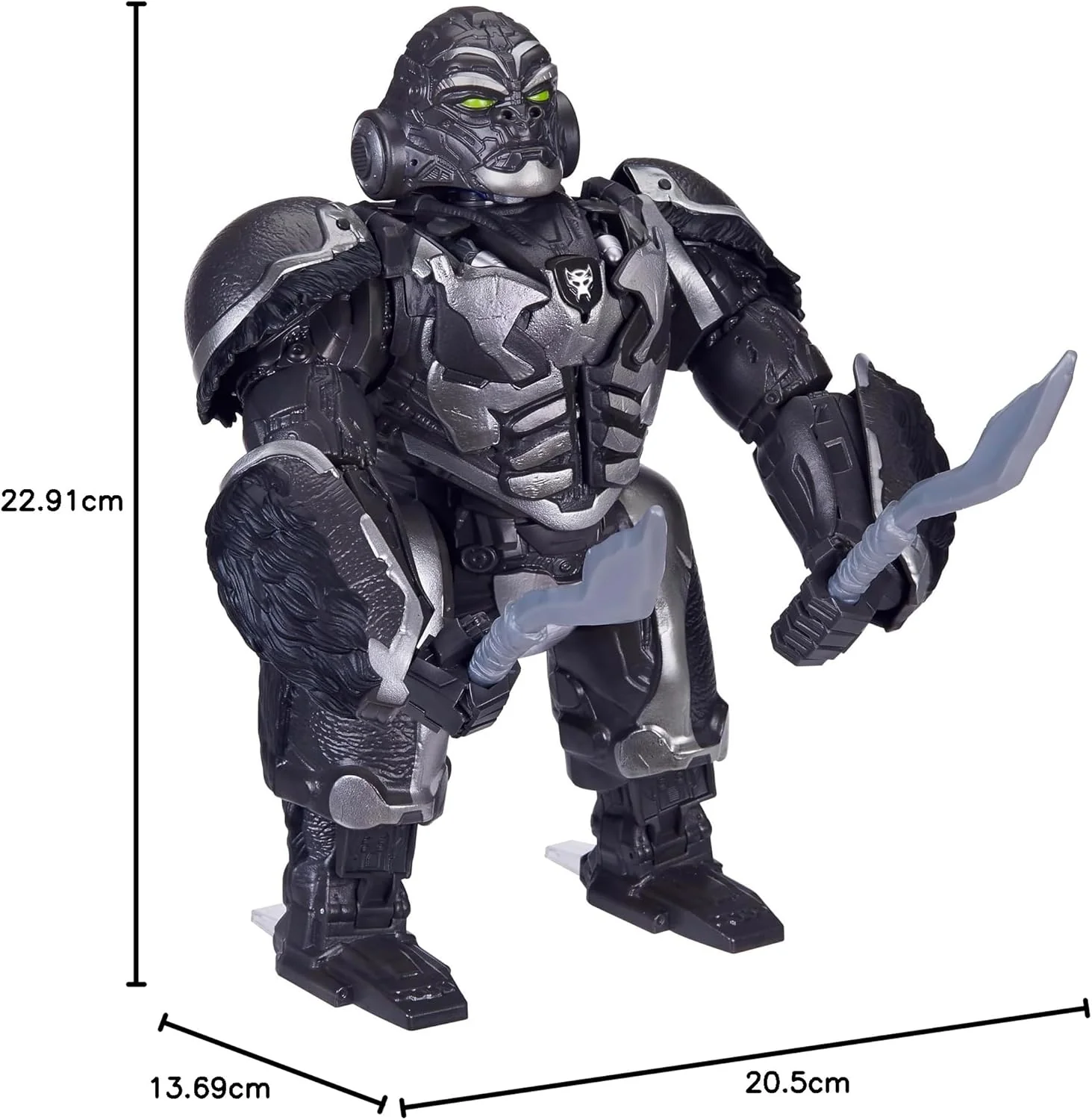 TRANSFORMERS: Rise of the Beasts Command & Convert Animatronic Optimus Primal 31.5-cm Electronic Toy For 6+ Years, Includes: figure, 2 accessories and instructions. PRIMAL ANIMATRONIC - Image 2