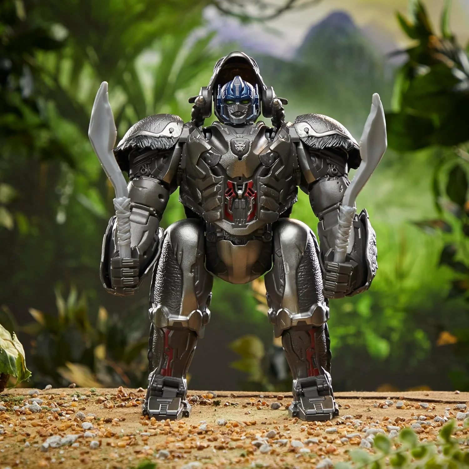 TRANSFORMERS: Rise of the Beasts Command & Convert Animatronic Optimus Primal 31.5-cm Electronic Toy For 6+ Years, Includes: figure, 2 accessories and instructions. PRIMAL ANIMATRONIC - Image 3