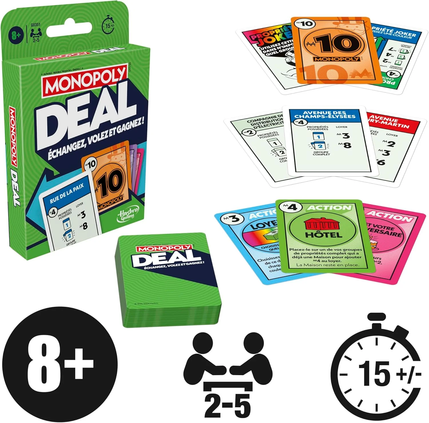 MONOPOLY Kartenspiel Deal - Image 2