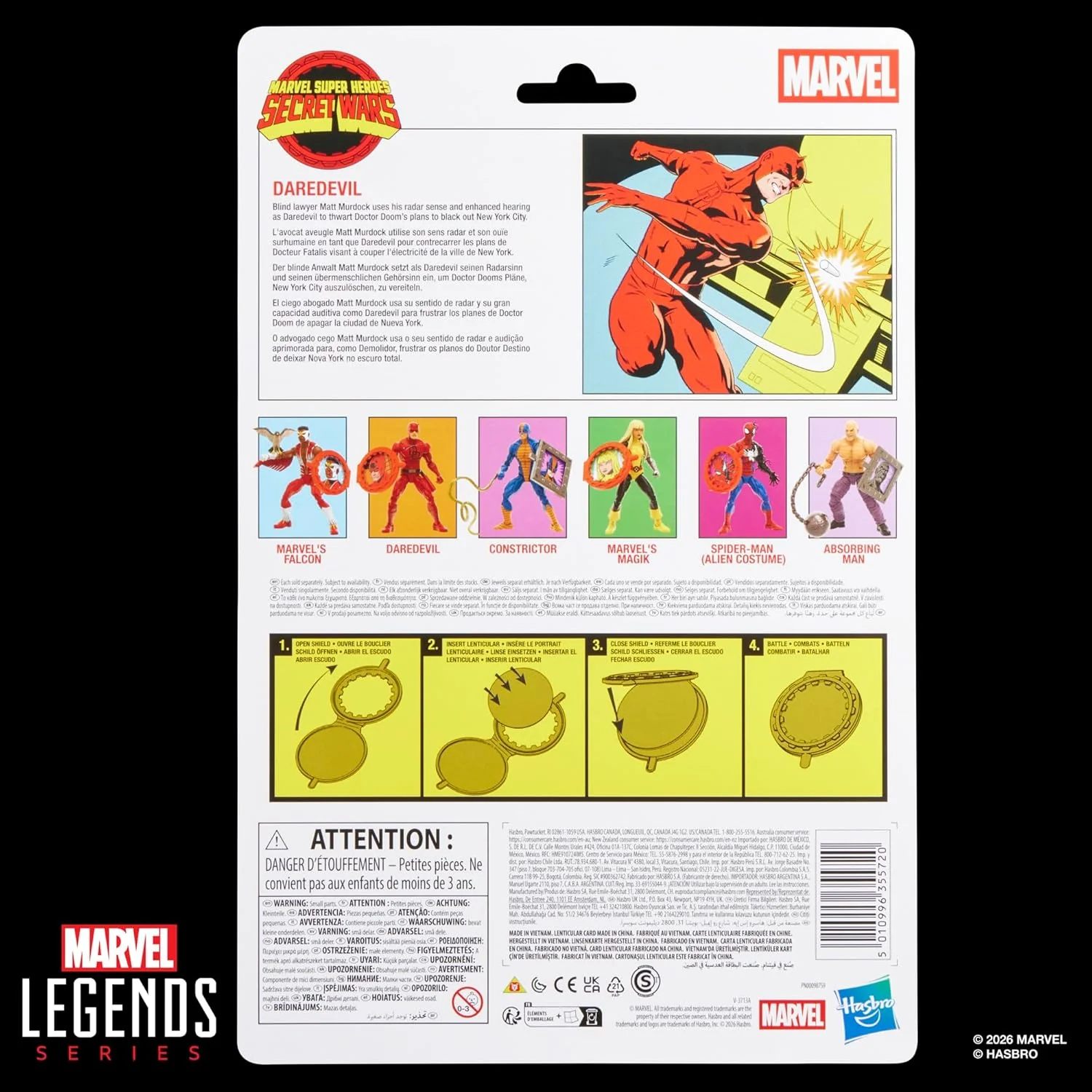 Secret Wars Marvel Legends Action Figure Marvel`S Magik 15 Cm - Image 3