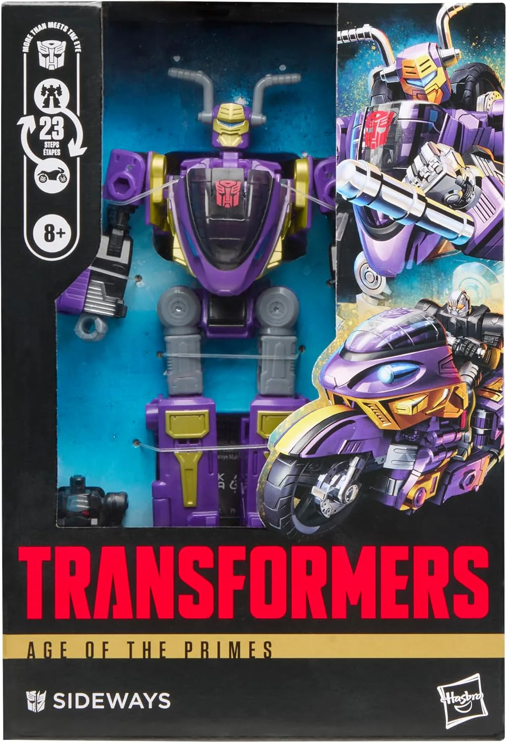 Transformers Age Of The Primes Voyager Class Actionfigur Sideways 14 Cm - Image 2