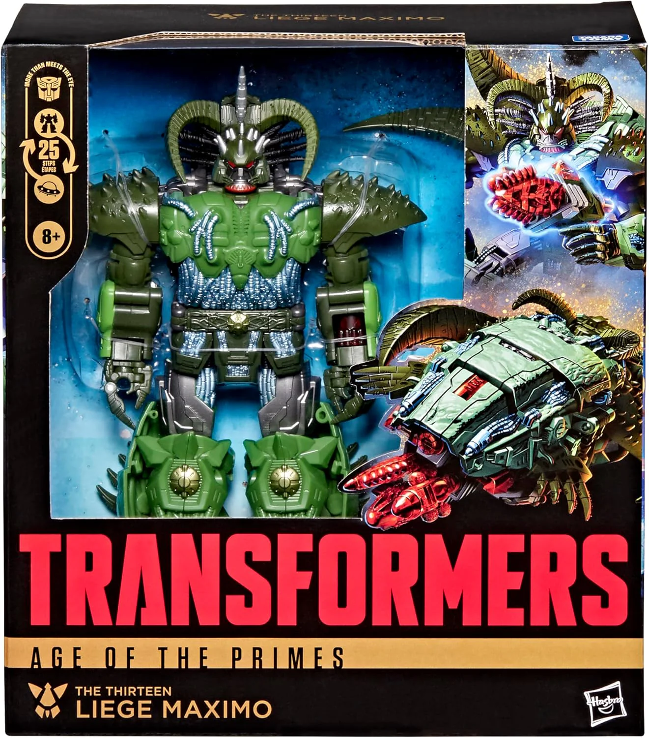 Transformers, Age of the Primes, Liege Maximo dei Tredici, action figure Leader Class convertibile da 21,5 cm, dagli 8 anni in su - Image 4