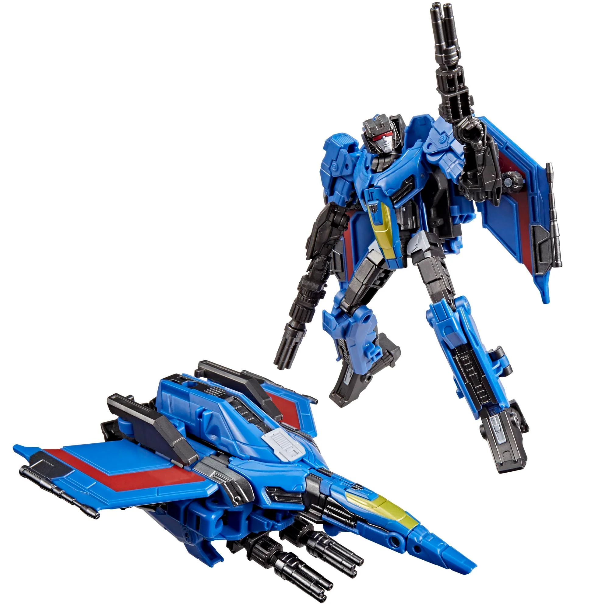 Transformers Studio Series Deluxe Class, action figure convertibile di Thundercracker da 13 cm, ispirata al film One, giocattoli di robot per bambini e bambine dagli 8 anni in su