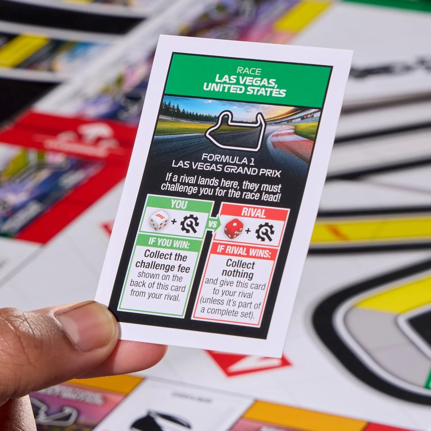 Monopoly F1 Edition Board Game | Officially Licensed FORMULA 1 Game | Family Games for Kids, Teens and Adults | 2-6 players | 45 Mins. | Ages 8+ - English Version - Image 4