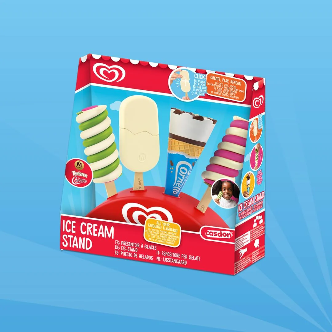 Casdon Ola 3 Speelijsjes Met Standaard - Image 3