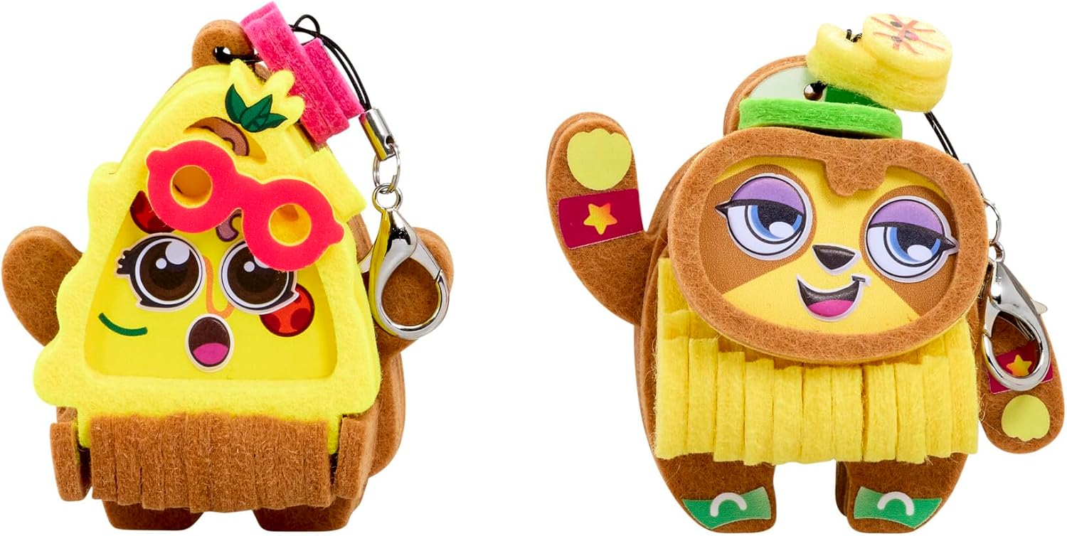 TOMY Stakimos Sporty Sam and Yummy Yasmin | Kids Craft Set to Build Your Own Adorable 3D Characters from Recycled Polyester Craft Foam | No Glue or Cutting Needed | Craft Kits for Kids Ages 6+ Years - Image 6