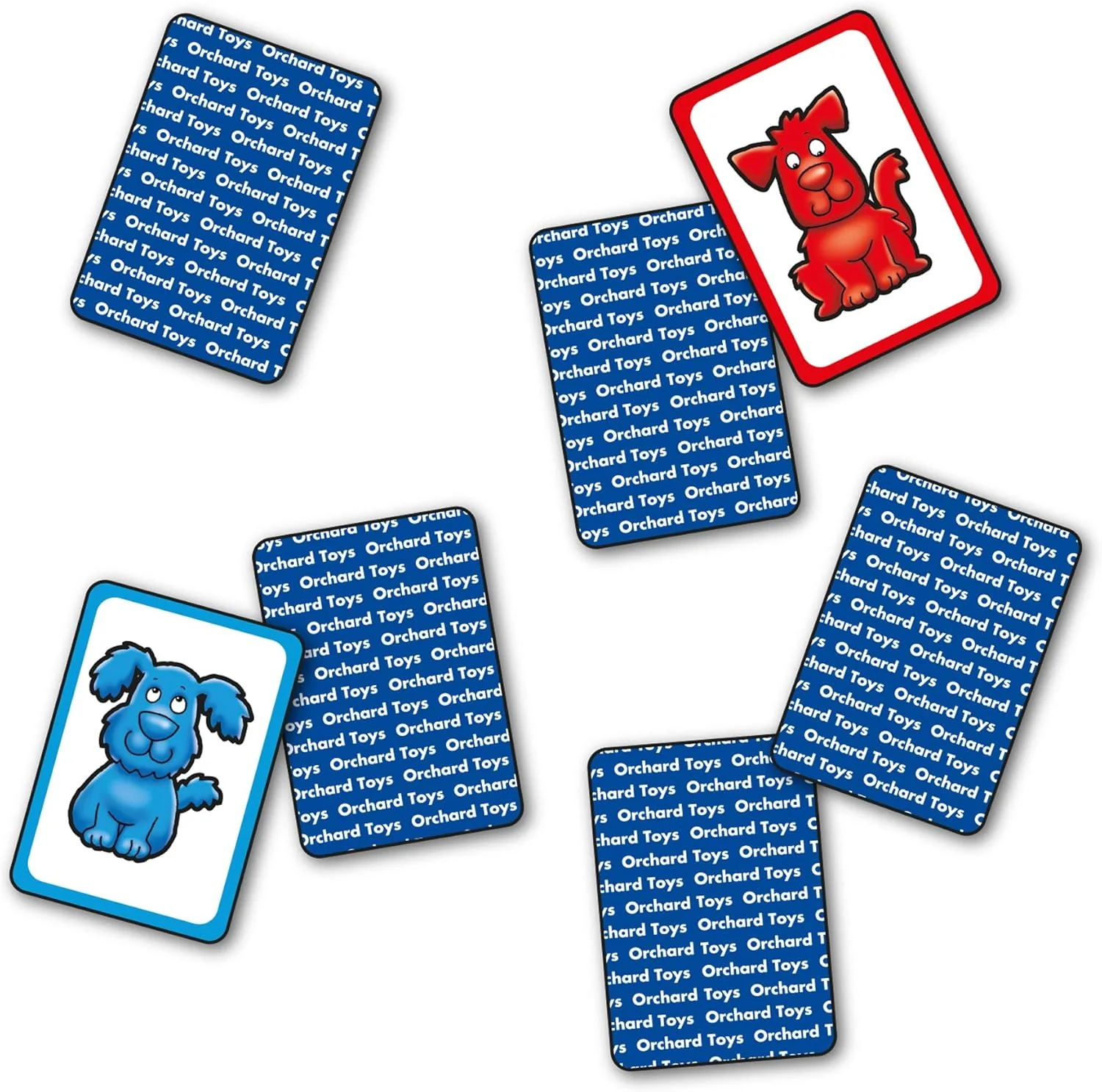 Orchard Toys Red Dog Blue Dog Lotto Game, A Fun First Matching and Memory Game, Perfect For Children Aged 2-5, Develops Memory Skills - Image 5