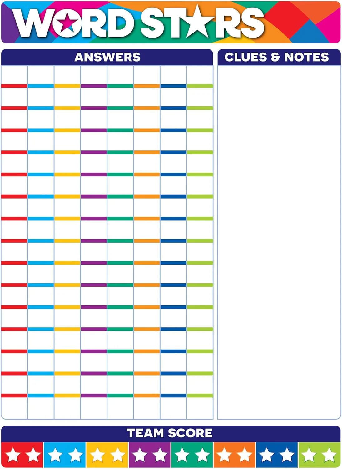 Cheatwell Games Word Stars | The Game Of Cracking Cryptic Clues To Find The Mystery Word | Ages 14+ 2 Teams - Image 5