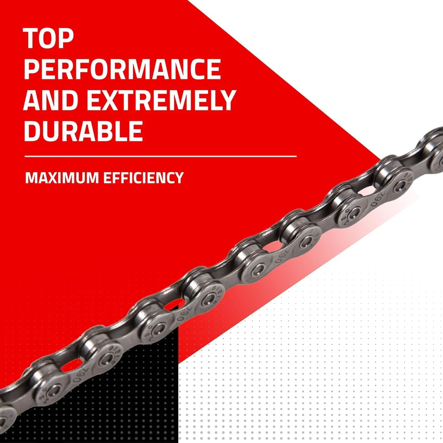 Clarks Standard Bike Chain - Single Speed to 12 Speed Size Durable, Lightweight Bike Chains for Hybrid Gear Systems on MTB and Road Bikes - Image 6