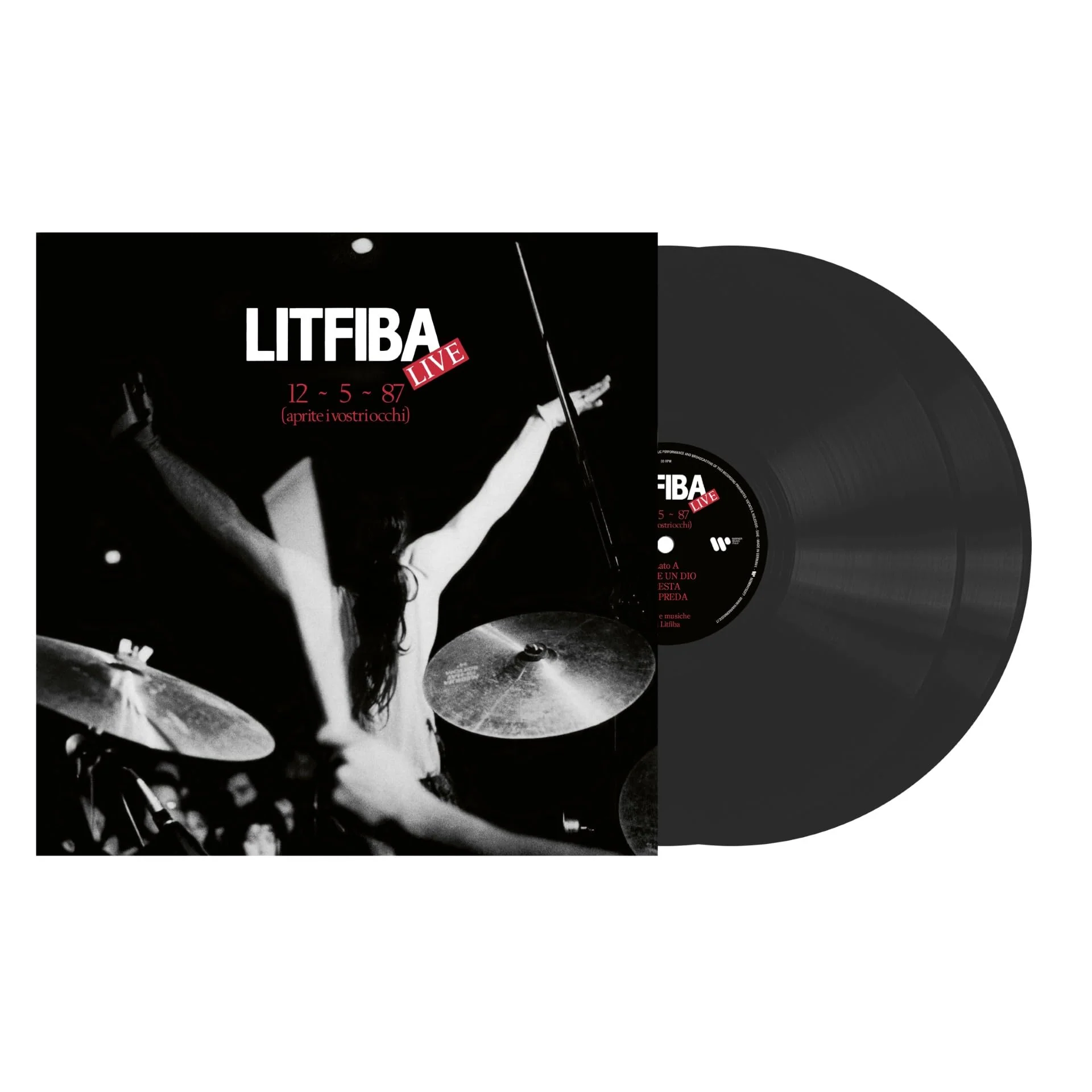 12/5/87 (Aprite I Vostri Occhi) Doppio Vinile Nero