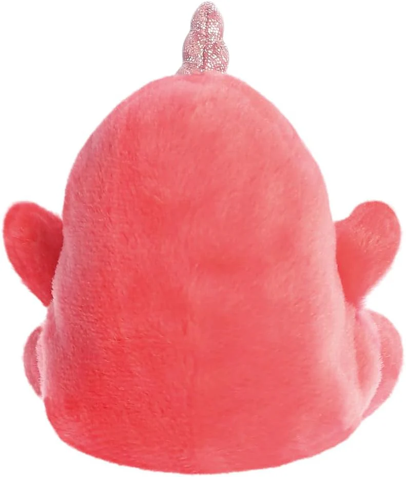 AURORA- 33727- Palm Pals Nia Narwhal-13cm- Soft Toy- Pink - Fun Collectable Plush for Kids and Adult Collectors - Perfect for Birthdays, Gifts or any occasion - Image 3