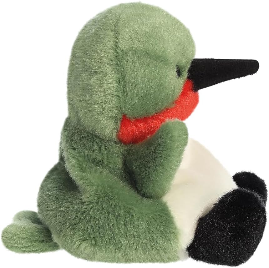 AURORA- 82170 - Palm Pals Hilda Hummingbird 13cm Soft Toy - Green - Fun Collectable Plush for Kids and Adult Collectors - Perfect for Birthdays, Gifts or Any occasion - Image 4