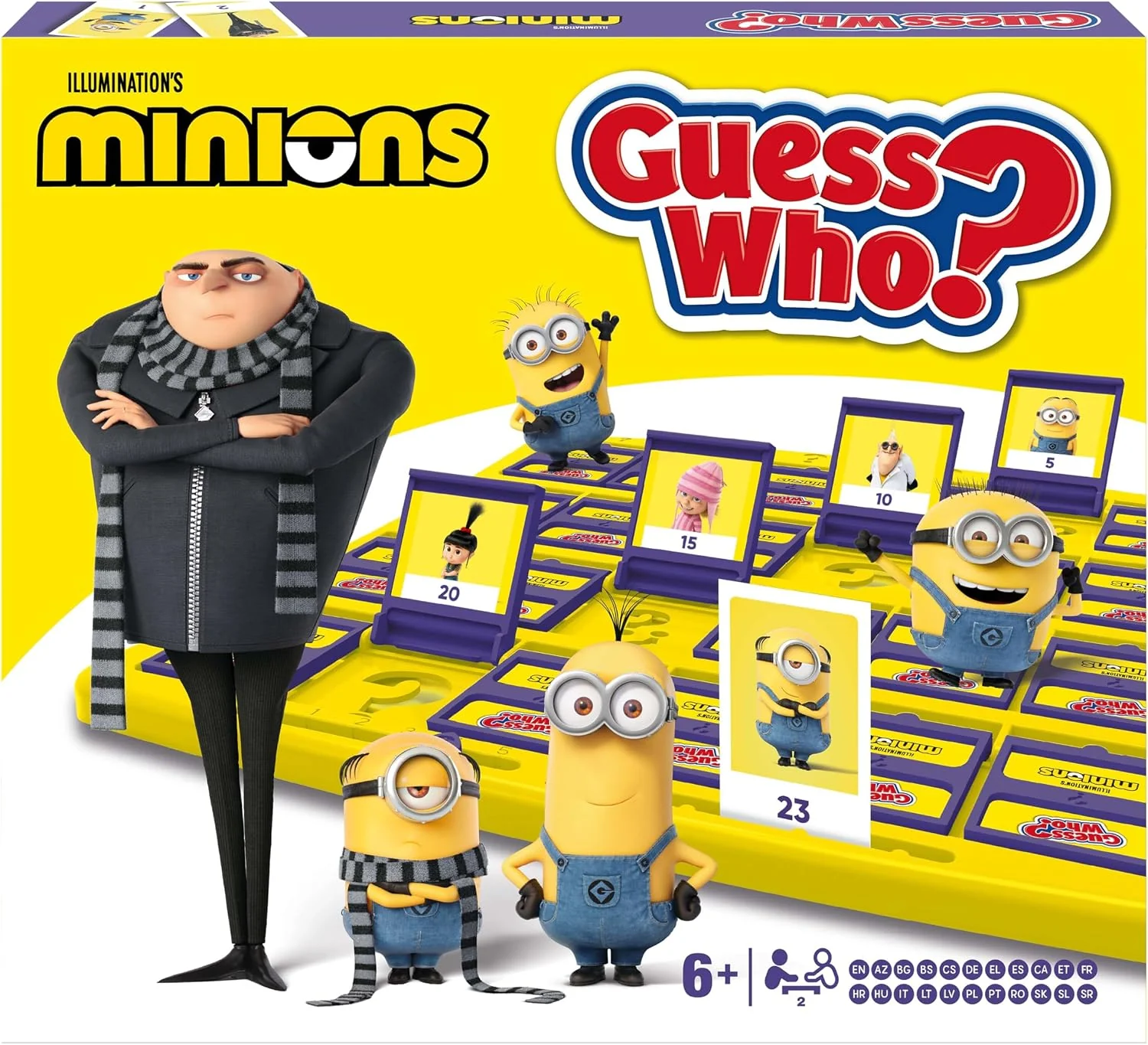 Winning Moves Minions Guess Who? Classic Guessing Board Game for Families and Minions Fans great gift for ages 6 plus - Image 5
