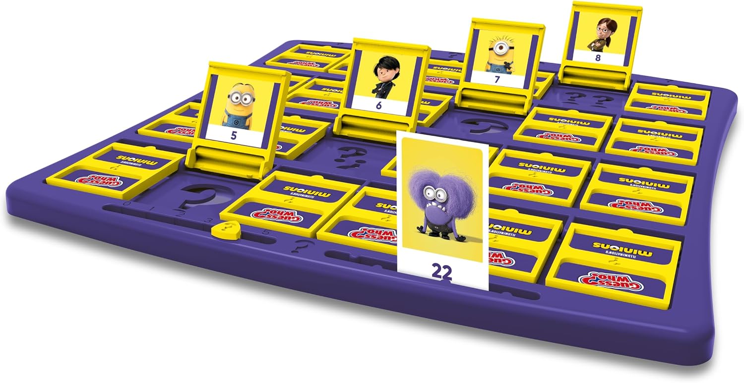 Winning Moves Minions Guess Who? Classic Guessing Board Game for Families and Minions Fans great gift for ages 6 plus - Image 6