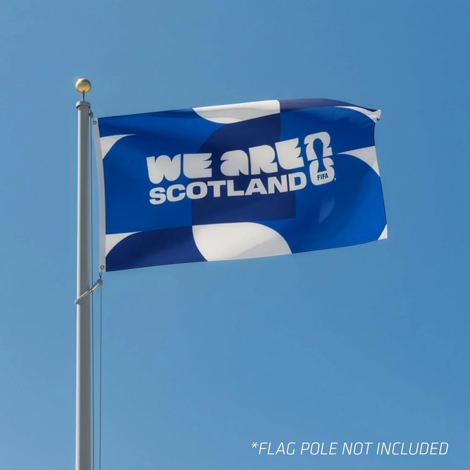 Team Merchandise FWC26 5ft x 3ft Scotland Flag (World Cup 2026) - Image 6